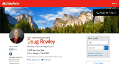 Desktop Screenshot of dougrowley.com