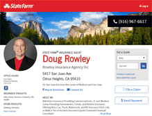 Tablet Screenshot of dougrowley.com